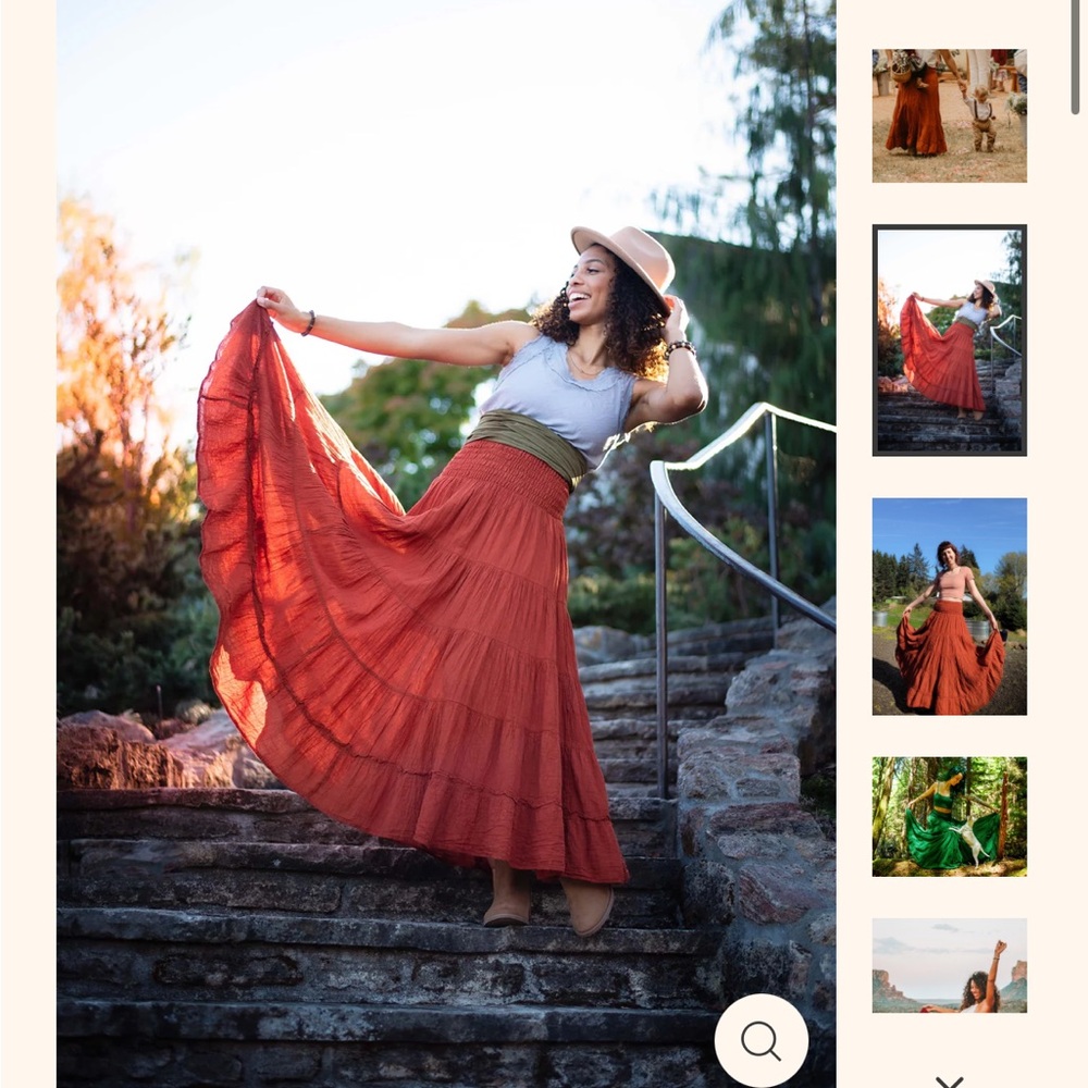 Cotton Gauze Skirt